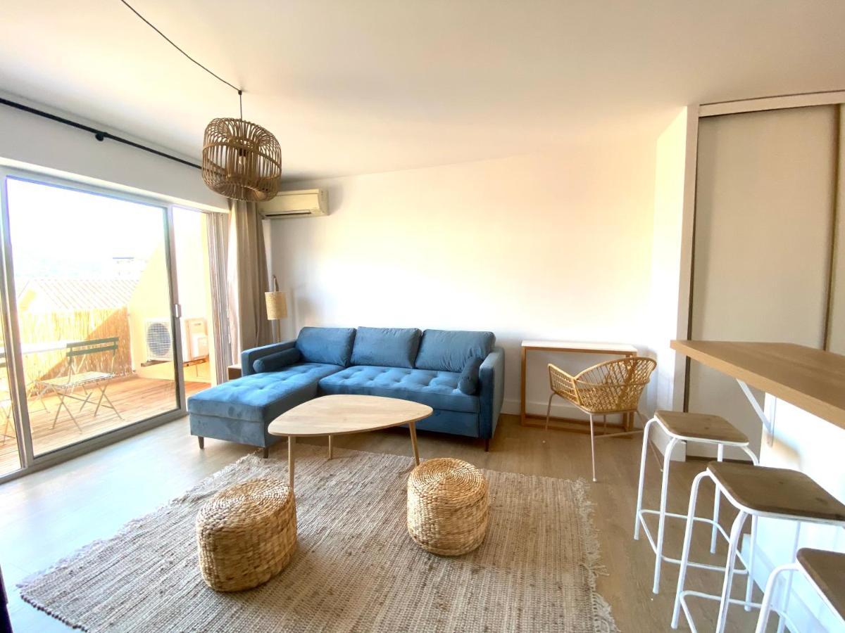 Superbe T2 Equipe Proche Centre Ville Ajaccio Avec Parking Dış mekan fotoğraf
